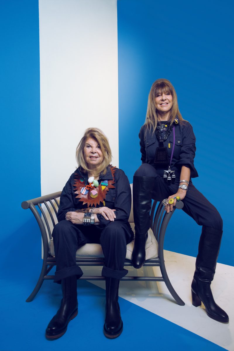 Doris Oliva y María Zunino.Poltrona New York @lacompaniaok