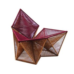Sillón Balão: basado en los rasgos de un globo romboide usado en las festividades de São João. 
